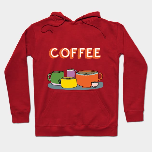 The Coffee Shop Hoodie by CuddlesAndRage